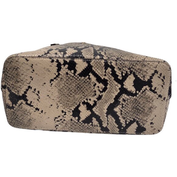 Cole Haan Snakeskin Print Tote - Picture 5 of 9